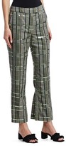 Thumbnail for your product : Rosie Assoulin Scrunchy Plaid Pants