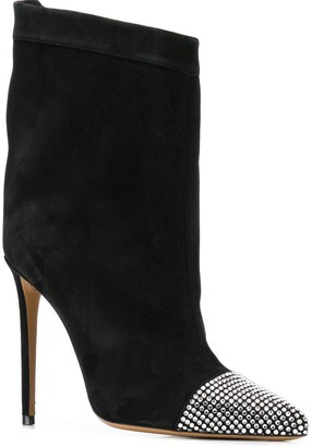 Alexandre Vauthier Embellished Mid-Calf Boots