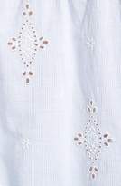 Thumbnail for your product : Joie Cenedra Pinstripe Eyelet Scallop Blouse