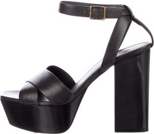 Saint Laurent Leather Sandals