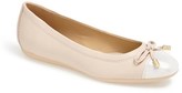Thumbnail for your product : Geox 'Lola' Cap Toe Ballet Flat