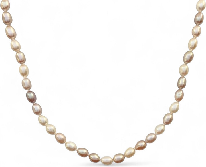 Neshi Designs Pink / White Angel Necklace