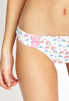 Thumbnail for your product : Forever 21 Floral Print Bra Set