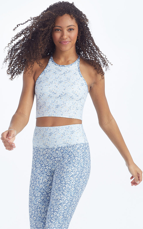 high neck sports tank