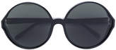 Linda Farrow oversized round sunglasses