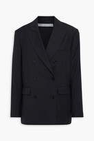 Thumbnail for your product : IRO Alliza double-breasted wool-twill blazer