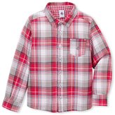 Thumbnail for your product : Petit Bateau Boys checked shirt