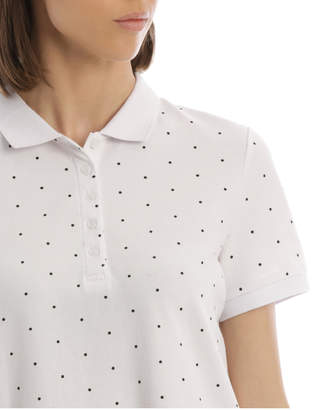 Must Have Polo White/Black Spot