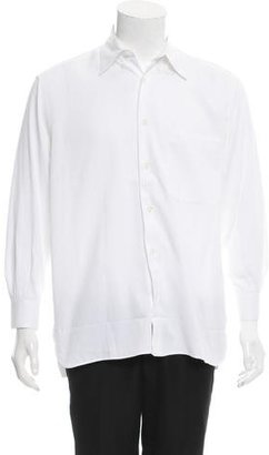 Ermenegildo Zegna Woven Button-Up Shirt