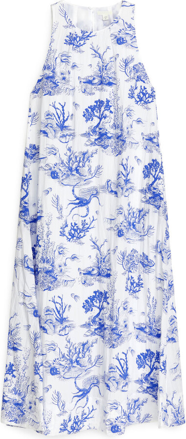 Arket Printed Maxi Dress ShopStyle
