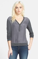 Thumbnail for your product : Feel The Piece 'Stevie' Long Sleeve Henley Top