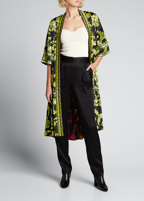 Alice + Olivia Dottie Reversible Kimono Duster - ShopStyle Jackets