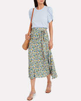 Thumbnail for your product : Faithfull The Brand Asiya Vionette Floral Crepe Skirt