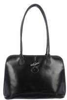 Thumbnail for your product : Longchamp Leather Roseau Shoulder Bag