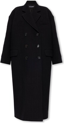 Dolce & Gabbana Oversized Double Breasted Coat