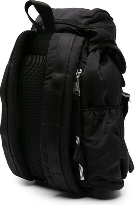 【DIESEL】Logos Backpack L Women's Logos L-Large backpack in recycled nylon | Black