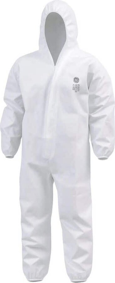 GE 2XL Microporous Protective Coveralls w/ Hood GW9042XL