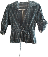 Thumbnail for your product : BCBGMAXAZRIA Green Cotton Jacket