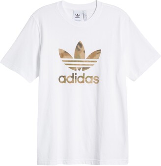 adidas Camo Trefoil Graphic Tee - ShopStyle T-shirts