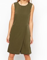 Thumbnail for your product : ASOS Woven Playsuit With Wrap Detail