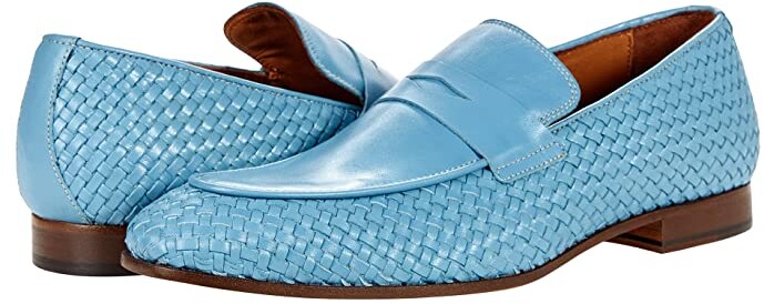 light blue mens dress shoes