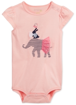 First Impressions Elephant Cotton Bodysuit, Baby Girls (0-24 months)