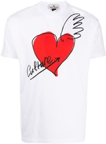 Thumbnail for your product : Vivienne Westwood heart print T-shirt