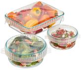 Thumbnail for your product : Container Store Cover Flex Silicone Lids Pkg/4