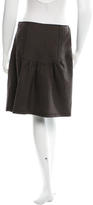 Thumbnail for your product : Miu Miu Wool Knee-Length Skirt