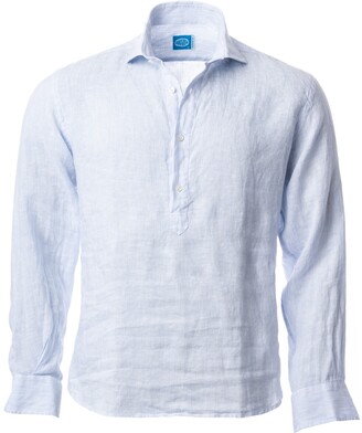 Mens Stripe Popover Shirt | Shop the world's largest collection of 