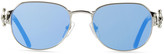 Thumbnail for your product : Vintage Frames Company Men's 1999 Masterpiece White Gold-Plated Sunglasses