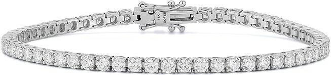 Lab Grown Diamonds 14K 4.00 ct. tw. Lab-Grown Diamond Bracelet