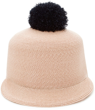 Eugenia Kim Loulou Pompom-Embellished Woven Hat