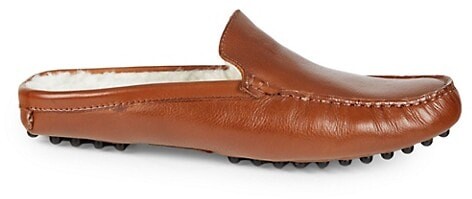 mens fur lined loafers