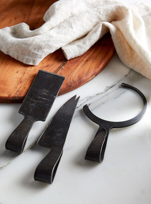 Cloverdale Forge Trio of forged cheese knives