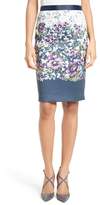 Thumbnail for your product : Ted Baker Carpi Floral Print Pencil Skirt