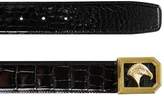 Thumbnail for your product : Stefano Ricci Eagle Buckle Alligator Belt