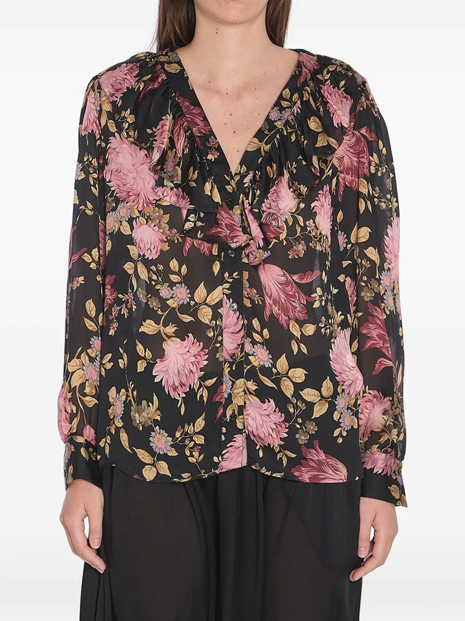Chloé Ruffled Blouse