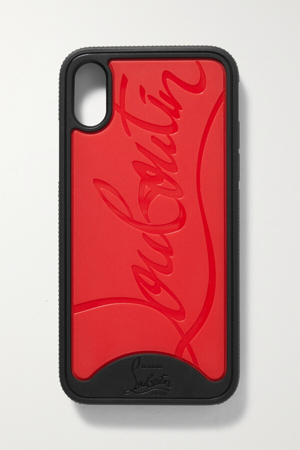 Womens Accessories Phone cases Christian Louboutin Loubiphone Iphone® X Case in Red 