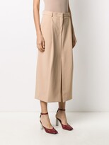 Thumbnail for your product : Nina Ricci Pleated Midi Skirt