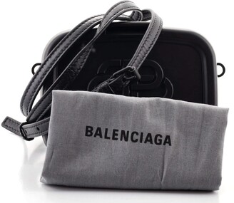 Balenciaga Hourglass XS Shiny Box Calf TopHandle Bag  Neiman Marcus