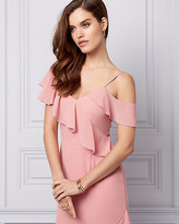 Thumbnail for your product : Le Château Chiffon One Shoulder Dress