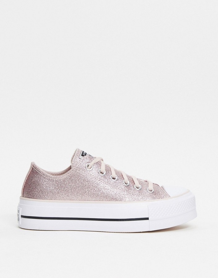 ladies glitter converse trainers