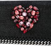 Thumbnail for your product : Stella McCartney crystal heart Falabella cross-body bag