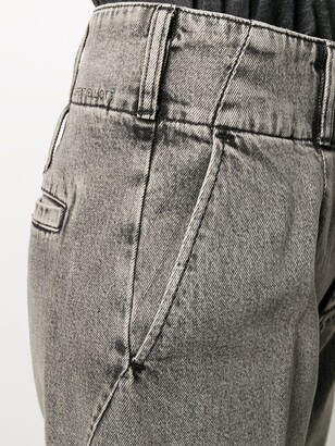 Current/Elliott Cropped Tapered Trousers