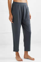 Thumbnail for your product : Skin Everywhere Cropped Organic Pima Cotton-jersey Pajama Pants