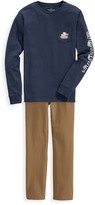 Thumbnail for your product : Vineyard Vines Little Boy's & Boy's Thanksgiving Whale Long-Sleeve Pocket T-Shirt