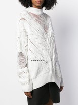 Thumbnail for your product : Almaz Lace Chest Panel Jumper