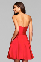 Thumbnail for your product : Faviana 7860 Short Sweetheart Cocktail Dress with Overskirt