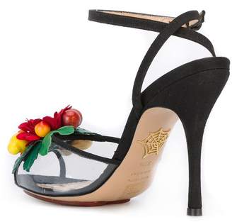 Charlotte Olympia floral sandals